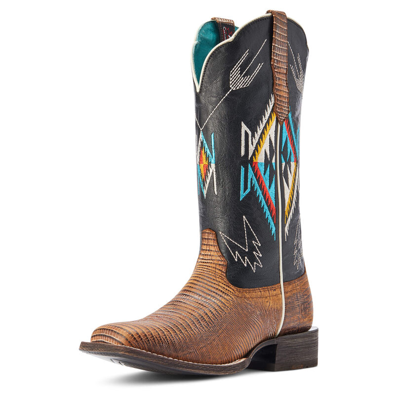 Ariat Westernstiefel Damen - Frontier Chimayo Braun/Schwarz ( MCUEX-3019 )